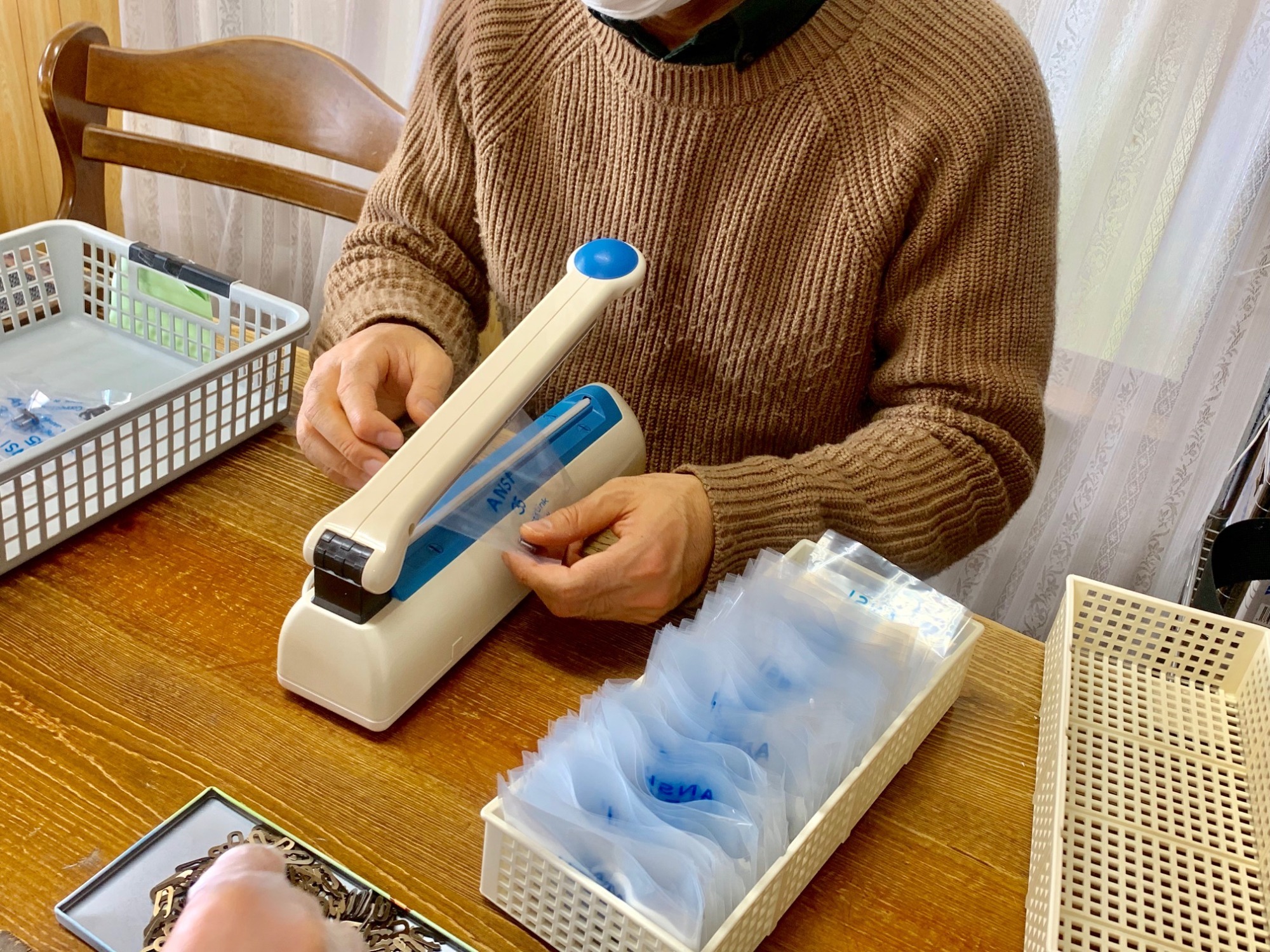 柔軟剤箱詰め②